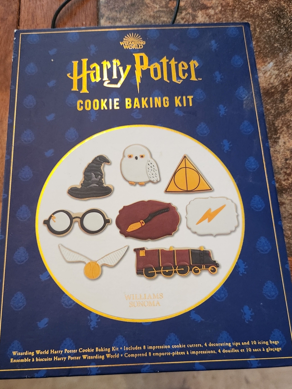 Harry Potter cookie baking kit with apron